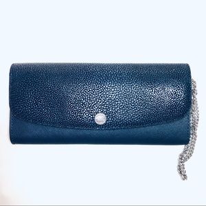Michael Kors Navy Chain Wallet